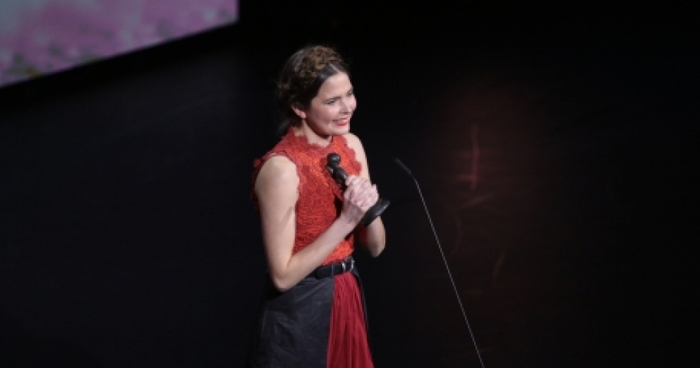 Asnate Rancāne. Grupa Tautumeitas ar albumu Dziesmas no Aulejas